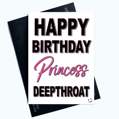 Unhöflich Grußkarten Lustig Happy Geburtstag Prinzessin