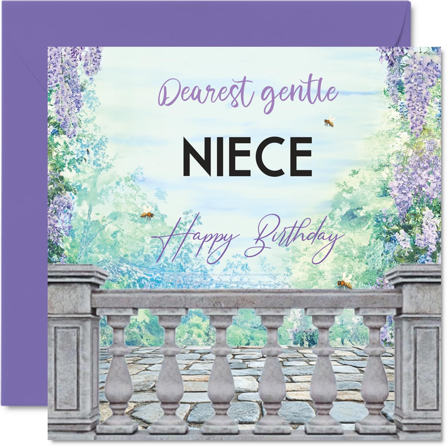 Herzliche Geburtstagskarte für Nichte, ein sanfter